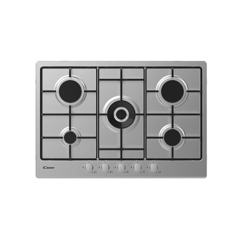 Plaque de Cuisson Encastrable CANDY 5 Feux - Inox (CHW74WX) - Candy