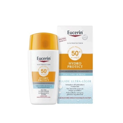 EUCERIN ecran hydro Protect spf50+ fluide ultra légère 50ml - Eucerin