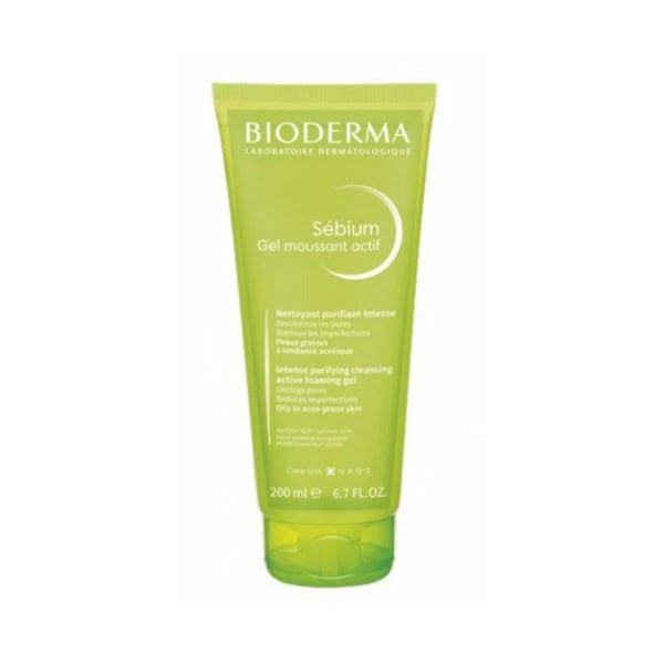 BIODERMA sebium gel moussant actif 200ml - Bioderma