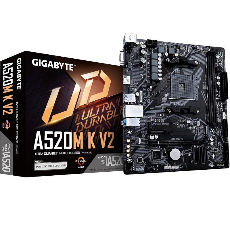 Carte Mère Gigabyte A520M K V2 - Gigabyte