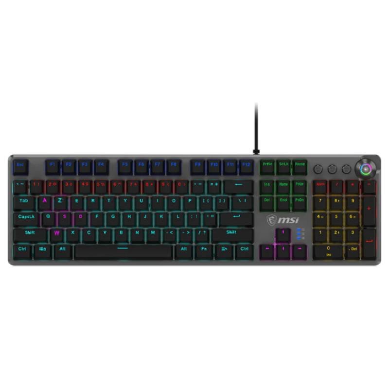 Clavier Mécaniques Gamer Filaire MSI FORGE GK310 AZERTY - Noir - MSI