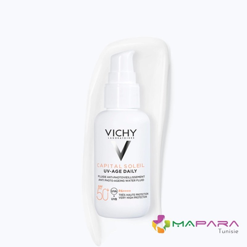 VICHY Capital Soleil Crème Solaire Visage UV Age Daily SPF50+ - Vichy