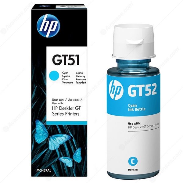 Bouteille D’encre Original HP GT52 – Cyan - HP