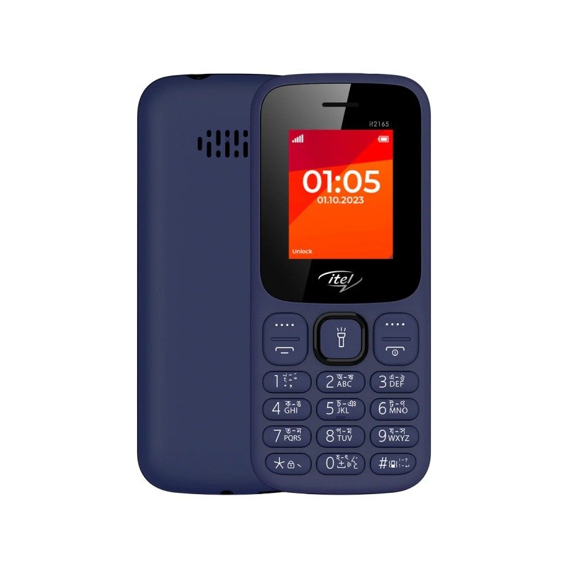 Téléphone Portable ITEL it2165 - Bleu Foncé - Itel