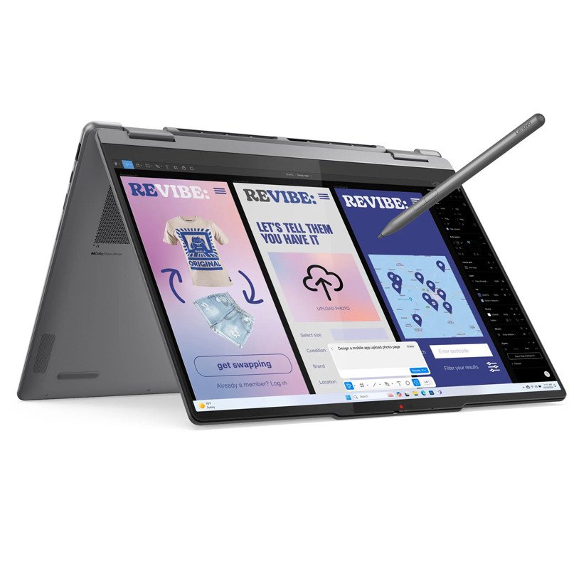 Pc Portable Lenovo Yoga 7 2en1 114ILL10 Ultra 7 32Go 1To SSD Gris – 83JQ009MFG - Lenovo