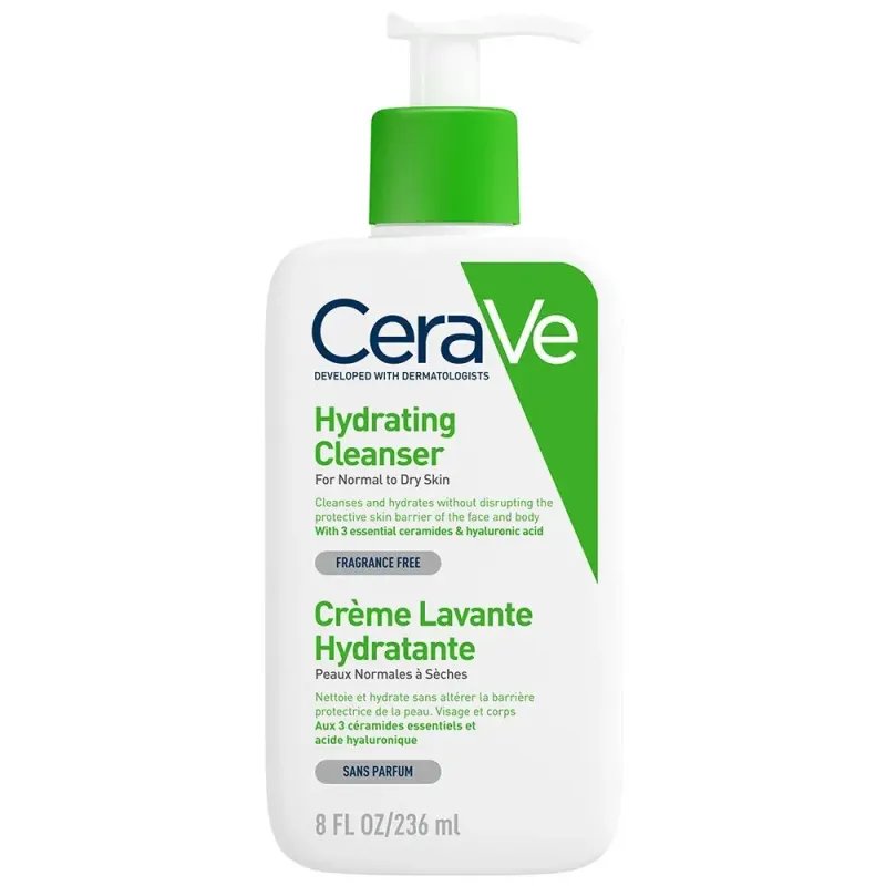 Cerave - creme lavante hydratante - 236ml - CeraVe