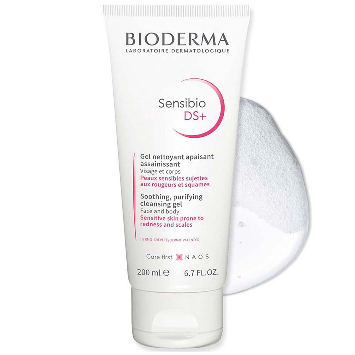 Bioderma Sensibio DS+ Gel Nettoyant Peaux Sensibles 200ml - Bioderma