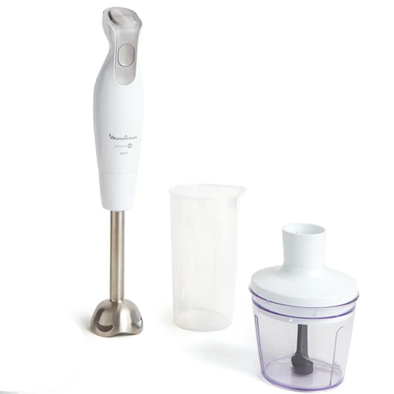 Mixeur Plongeant 3en1 Moulinex Daily chef DD552110 600W - Blanc - Moulinex