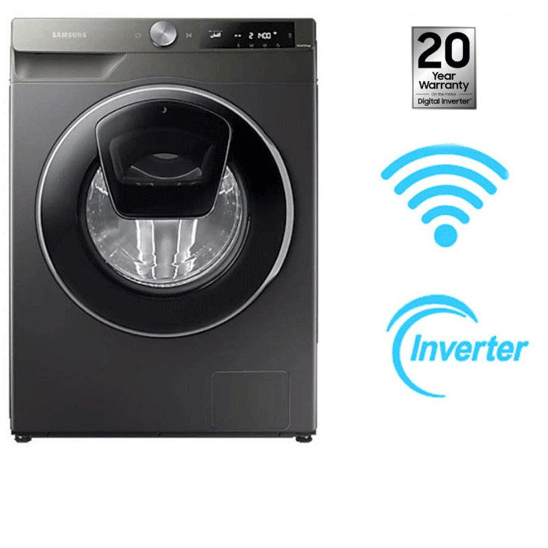 Lave Linge Frontale Samsung Eco Bubble 9Kg Inox WW90T654DLN - Samsung