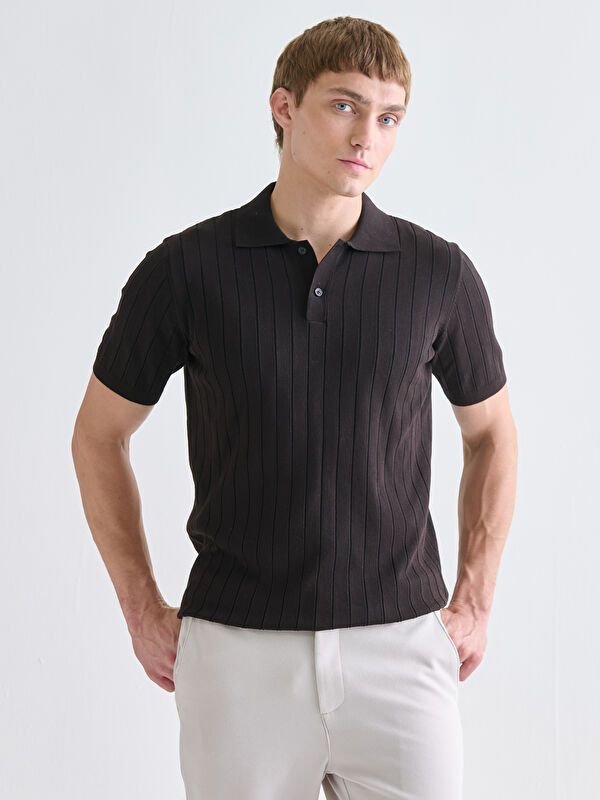 Pull tricot à manches courtes pour Hommes - LC Waikiki