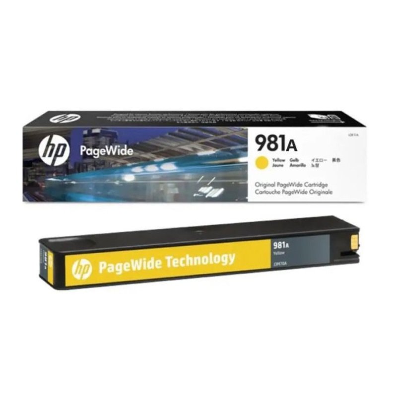 Cartouche Original Hp 981a Pagewide jaune-J3M70A - HP