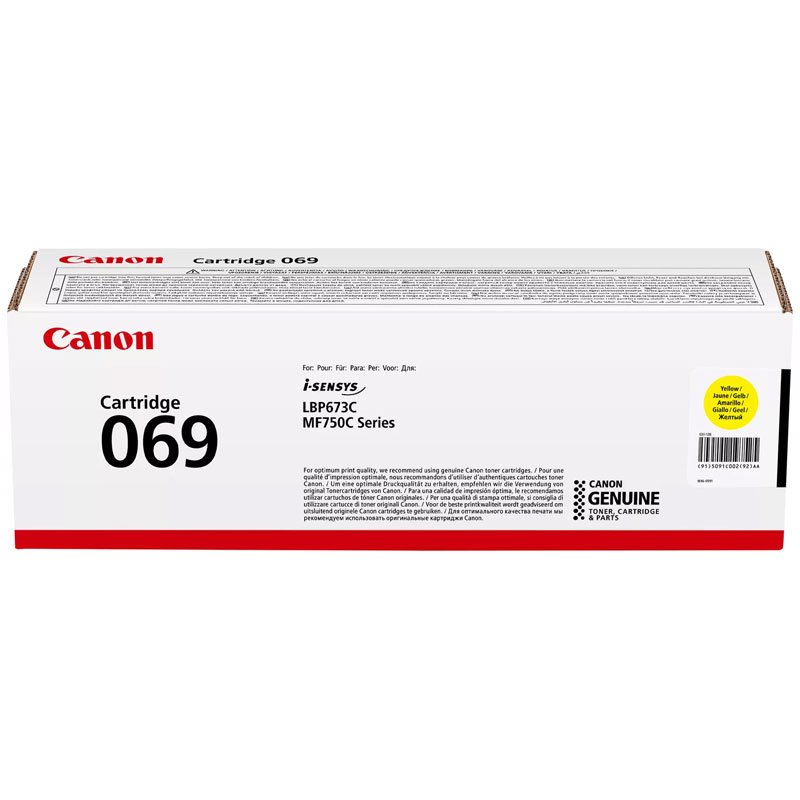 Toner original CANON CRG 069 Y - jaune(5091C002AA) - Canon