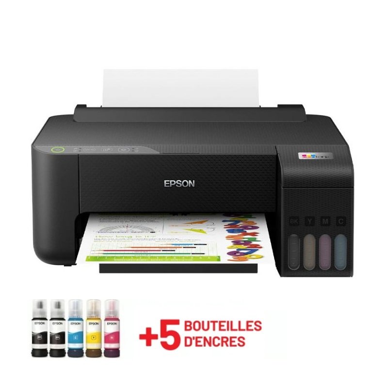 Imprimante À Réservoir Intégré EPSON ECOTANK L1250 Couleur WI-FI -C11CJ71403 - Epson