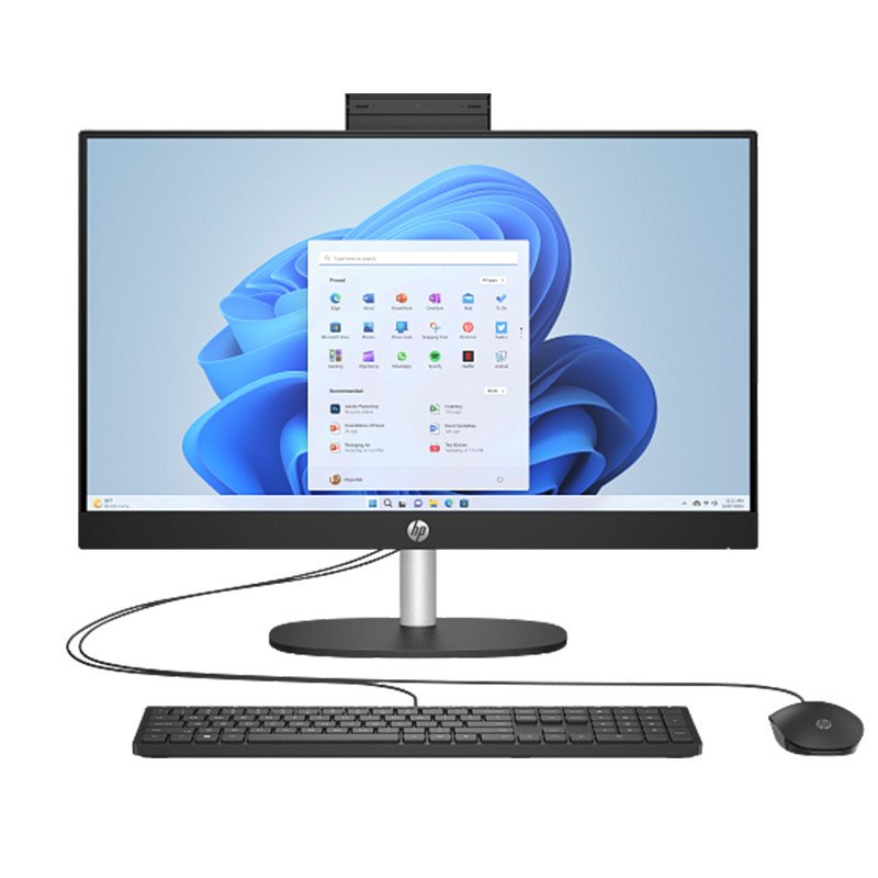 Pc De Bureau HP Tout en Un 24-cr0057nk AMD Ryzen 5 8Go 512Go SSD - HP