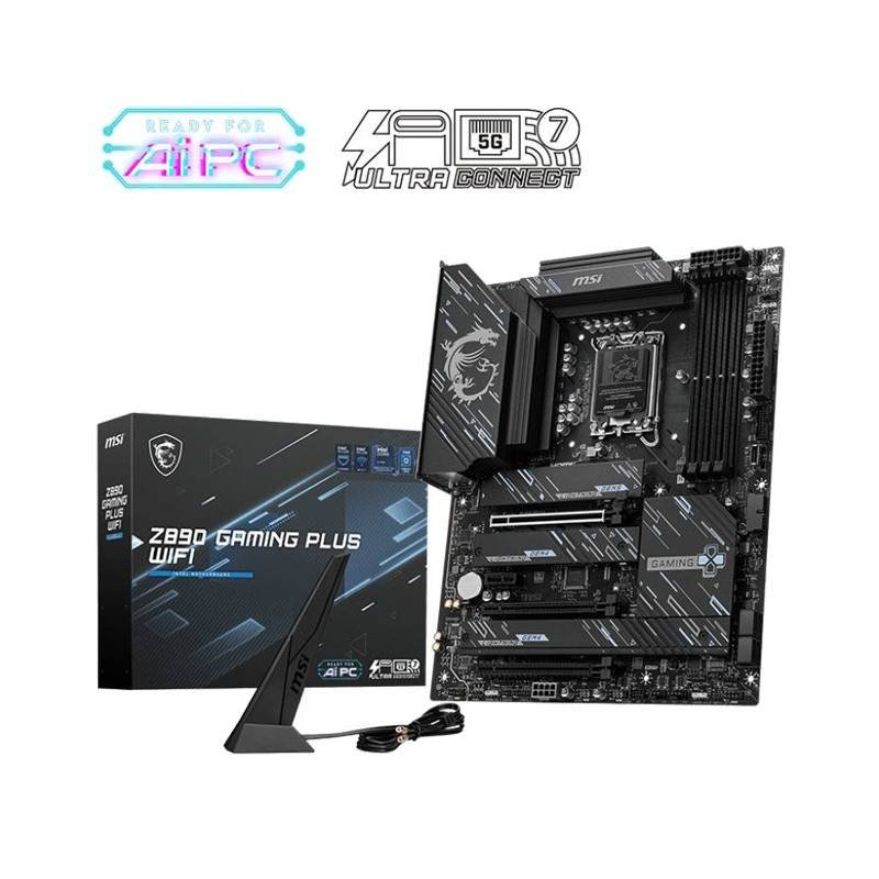 Carte Mère MSI Z890 GAMING PLUS WIFI (911-7E34-002) - MSI
