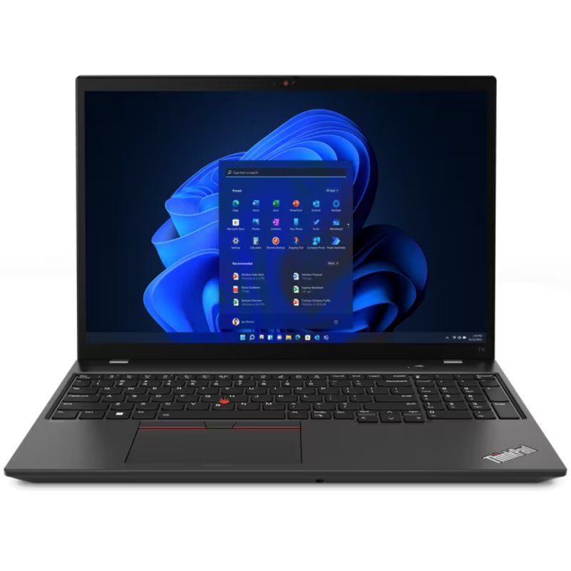 Pc Portable Lenovo ThinkPad T16 Gen 1 i7 12Gén 32Go 512Go SSD Noir (21BWS1H60Y) - Lenovo