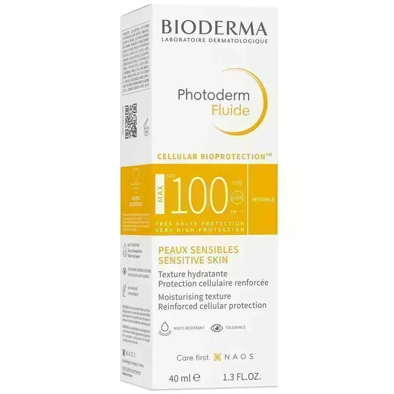 BIODERMA PHOTODERM FLUIDE MAX INVISIBLE SPF100 40ML - Bioderma