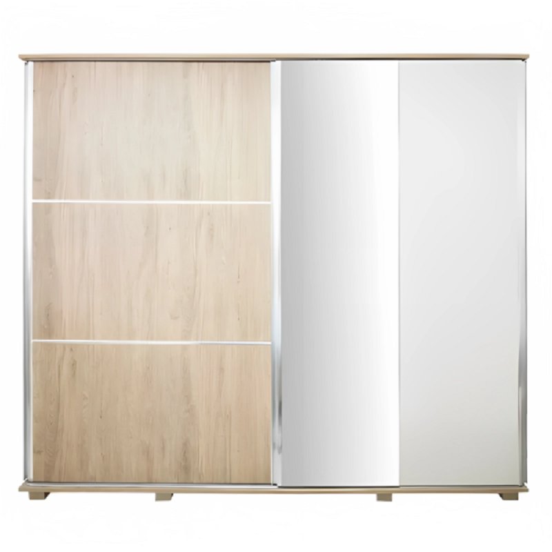 Dressing Ambiance/ Detente 2 Portes Coulissantes – Denver & Beige – CHA27DV/BG600