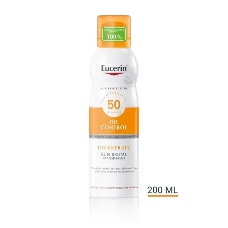 EUCERIN SUN SENSITIVE PROTECT BRUME TRANSPARENTE SPF50 200ML - Eucerin