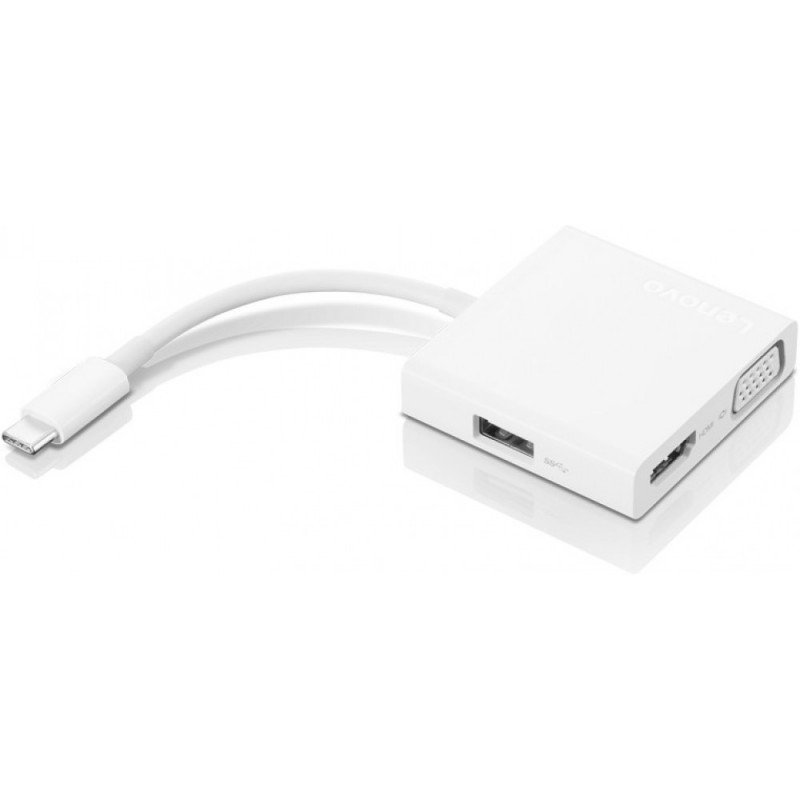 Hub Lenovo USB Type-C 3 EN 1 HDMI VGA USB 3.0 – GX90T33021 - Lenovo