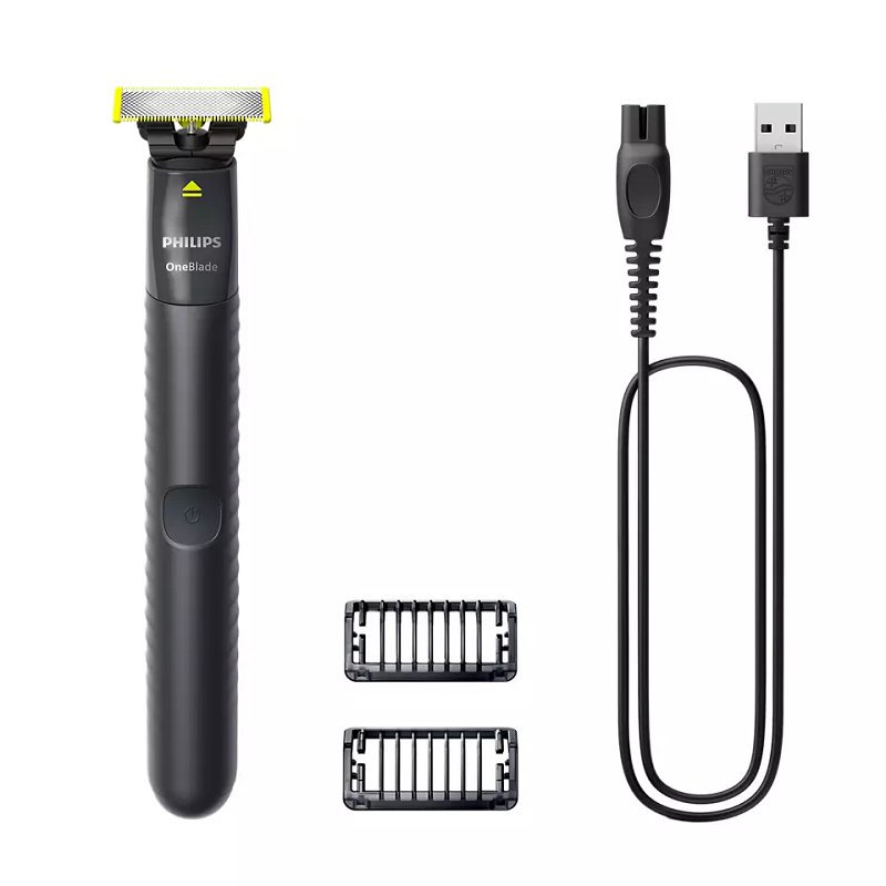 Tondeuse Philips OneBlade Hybride QP1424/10 Noir - Philips