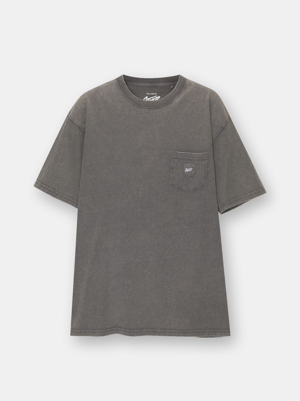 T-Shirt Demi-Manches Poche STWD Teinture Garment - Indigo Outlet