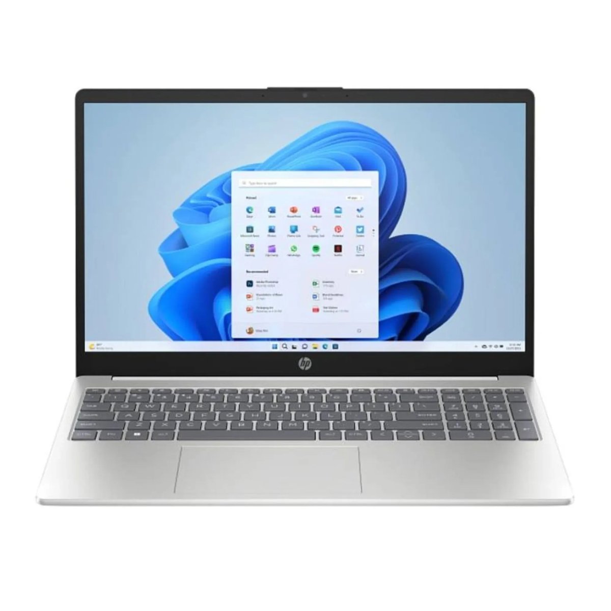 PC Portable 15.6 poucesAMD Ryzen 5 8Go 512Go SSD Blanc