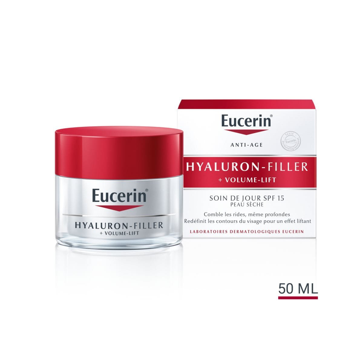 EUCERIN HYALURON FILLER + Volume Lift Soin De Jour Peau Seche - Eucerin