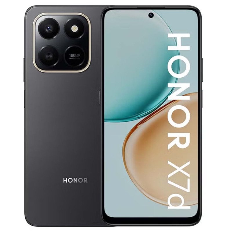 Smartphone Honor X7d 4G 8GB 256GB Noir - Honor