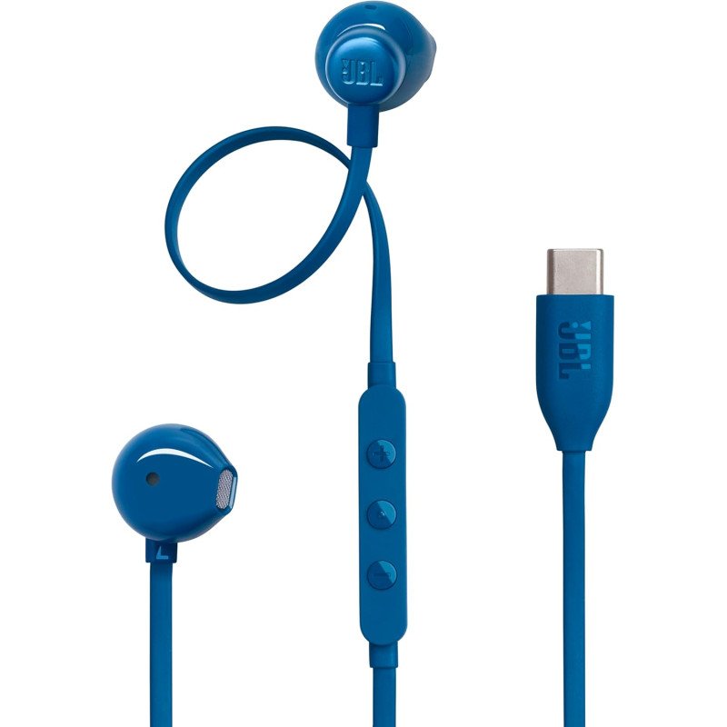 Écouteurs Filaire JBL Tune 305C USB – Bleu- 01391 - JBL