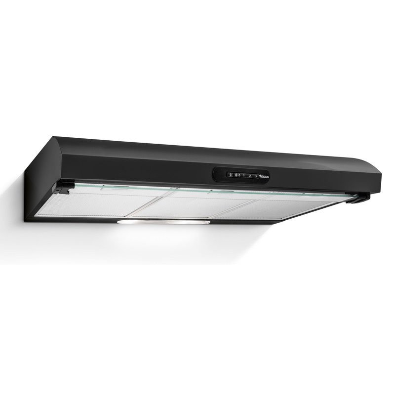 Hotte Casquette FOCUS F902B 90 cm - Noir - Focus