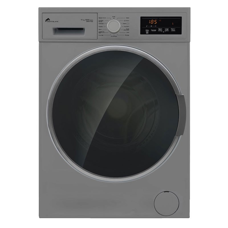 Machine à Laver Frontale Montblanc WM1212S 12Kg - Silver - MontBlanc