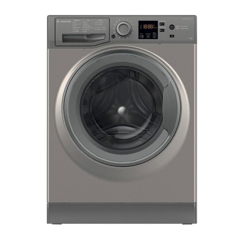 Machine à Laver Frontale Ariston NS823CGG-MA 8 kg Silver - Ariston