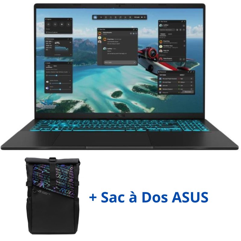 PC Portable Gamer ASUS V16 V3607VU - Intel Core 5 - 16GB DDR5 - 512GB SSD - RTX 4050 6G - Win11 - ASUS
