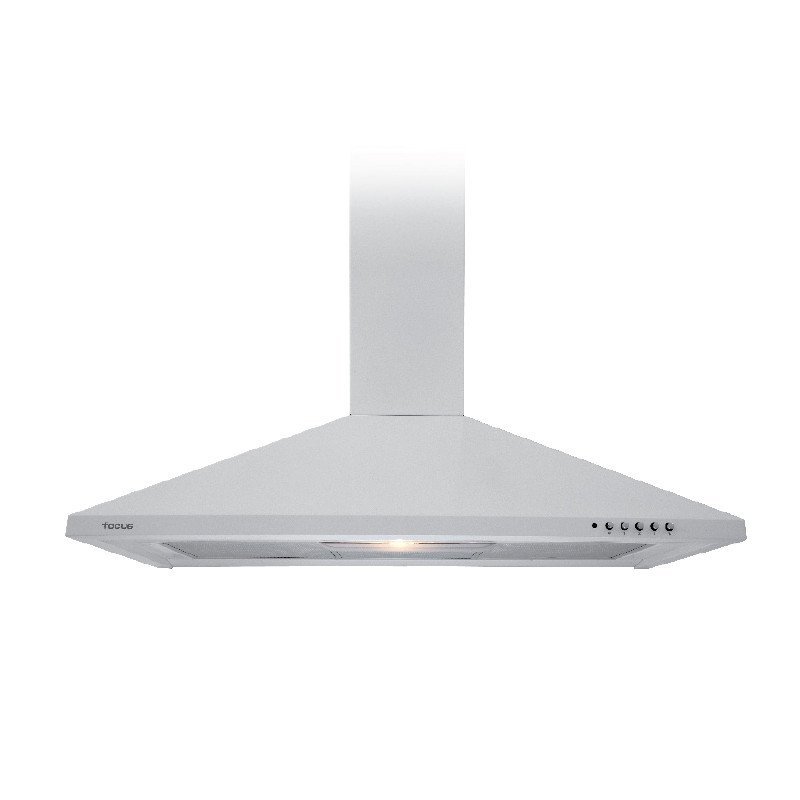 Hotte Pyramidale Focus F.905W 90 cm Blanc - Focus