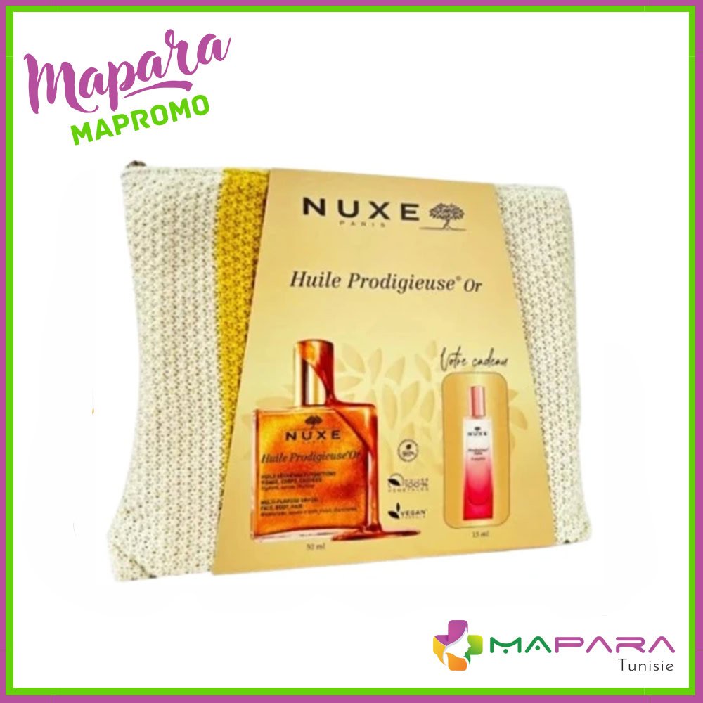 Nuxe Trousse Huile Prodigieuse Or 50ml + Prodigieux Floral 15ml (Offert) Ref 0049 - Nuxe