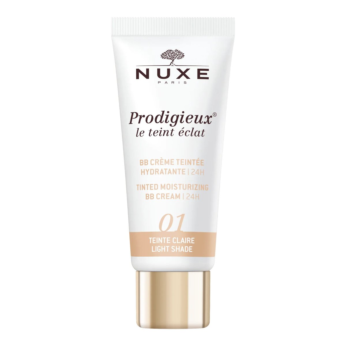 Nuxe Prodigieux Le Teint Eclat BB Crème Teintée Hydratante 24H 01 Clair 30ml - Nuxe
