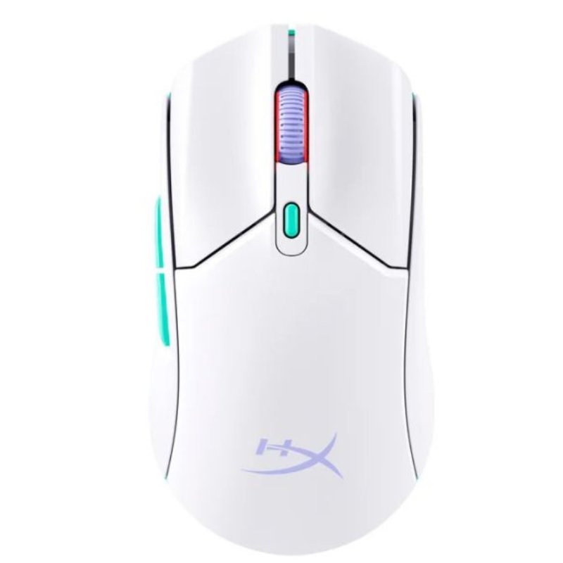 Souris Gamer Sans Fil HyperX PULSFIRE HASTE 2 CORE – Blanc – 8R2E7AA - HyperX