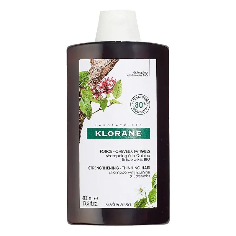 KLORANE SHAMPOOING FORTIFIANT A LA QUININE ET VITAMINE B 400ML - Klorane