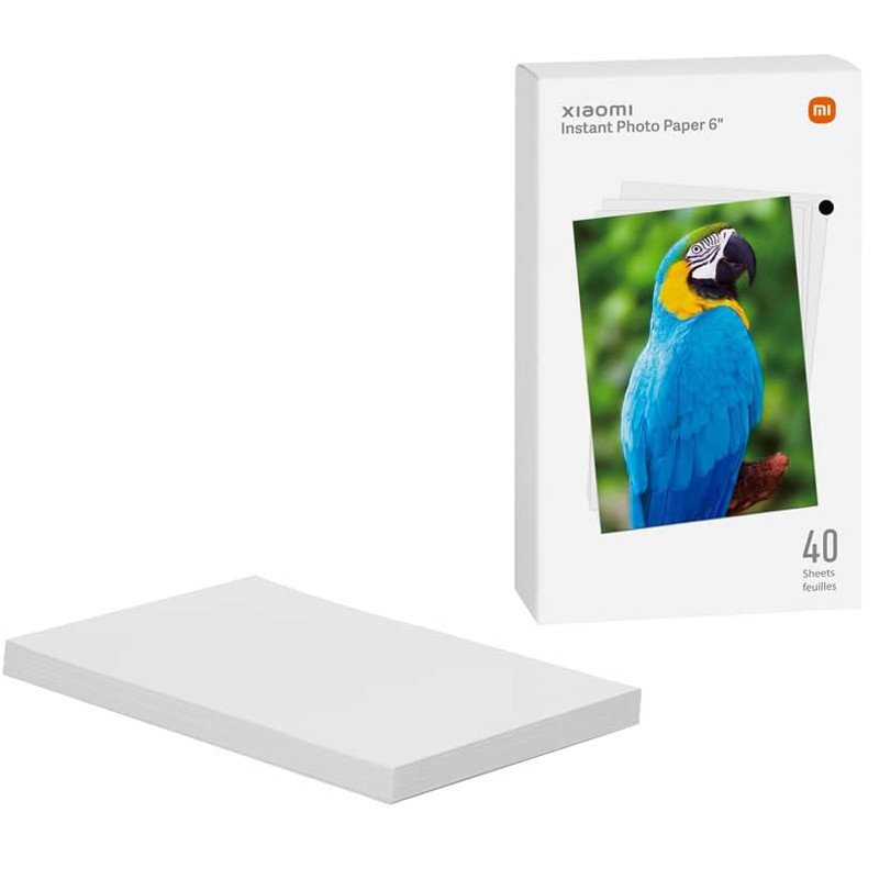 Papier Photo Instantané Xiaomi 43711 6 " 40 Feuilles – 43711 - Xiaomi