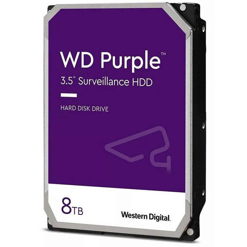 Disque Dur Interne De Surveillance Western Digital Purple 3.5" 8To SATA - Western Digital