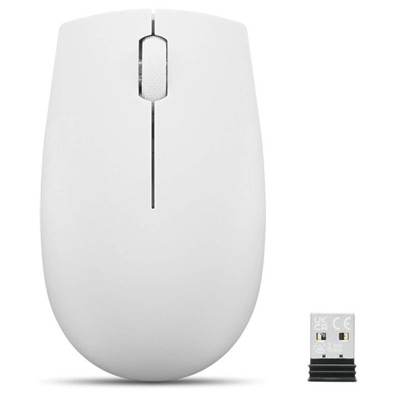 Souris Sans Fil Lenovo Compact 300 - Gris Nuage - Lenovo