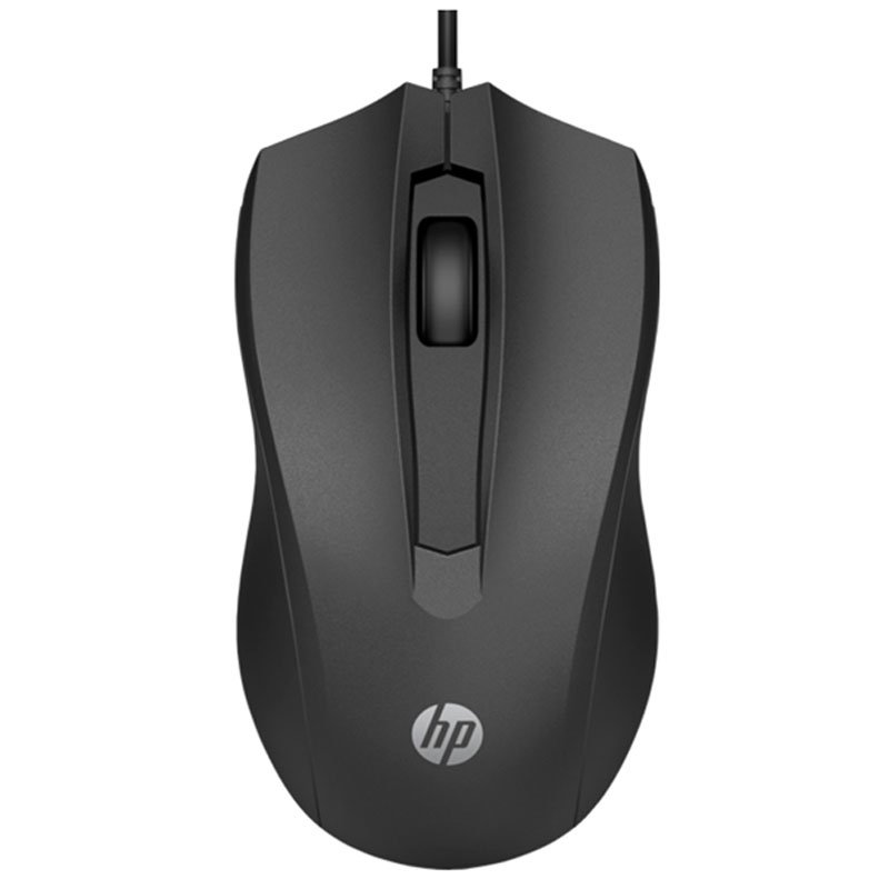 Souris Filaire Optique HP 100 USB - Noir (6VY96AA) - HP