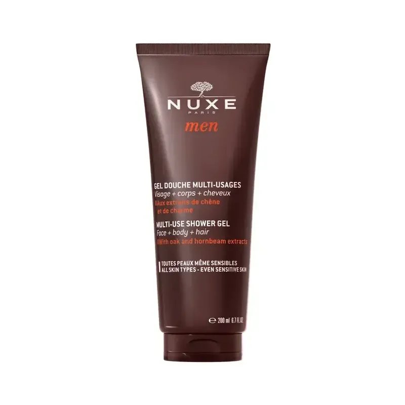 NUXE MEN GEL DOUCHE MULTI USAGES 200ML - Nuxe