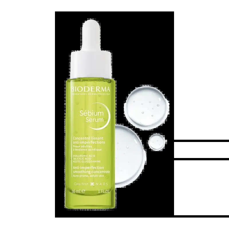 BIODERMA SEBIUM SERUM CONCENTRE LISSANT ANTI IMPERFECTIONS 30ML - Bioderma