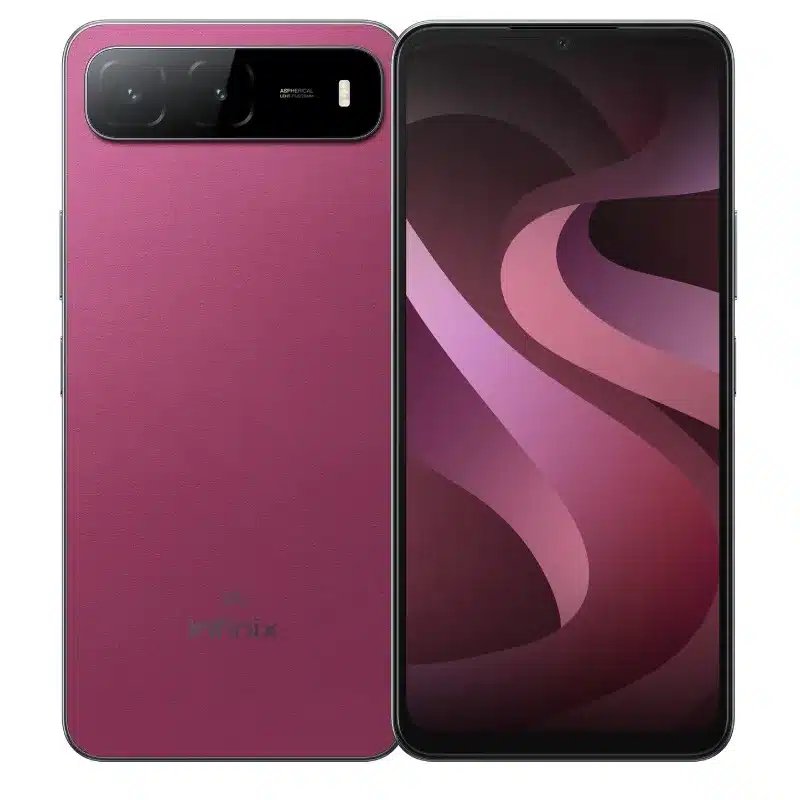 Smartphone Infinix Hot 60I 5G 8GB 256GB 50 MP IP64 Rouge Prune - Infinix