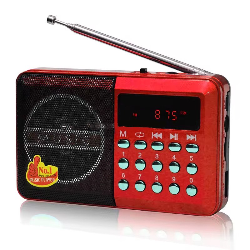 Radio Bluetooth Yuegan YG011BT Rouge