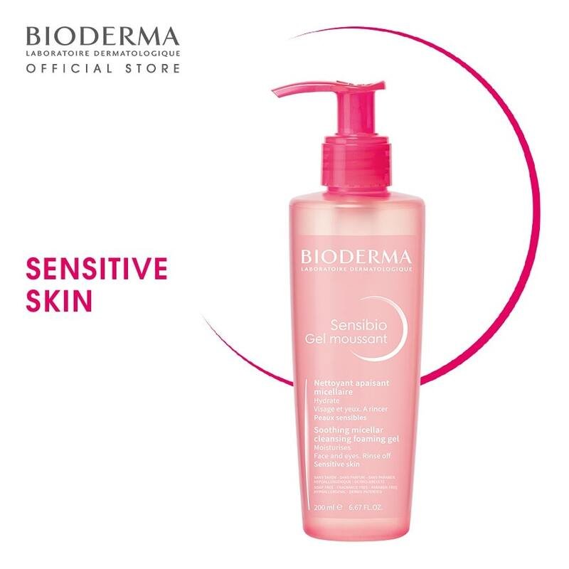 bioderma sensibio gel moussant, 200ml - Bioderma