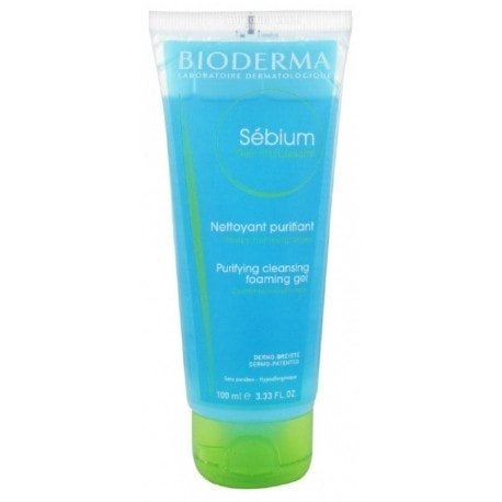 BIODERMA Sebium Gel Moussant Nettoyant Purifiant 100 ml - Bioderma