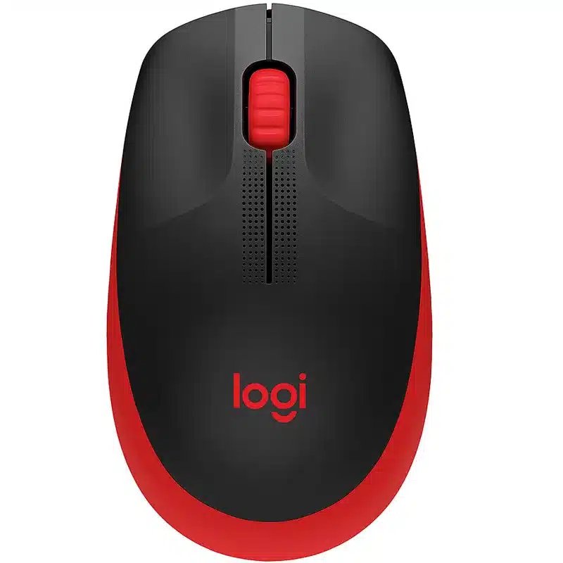 Souris Sans Fil Logitech M190 Full-Size Rouge - Logitech